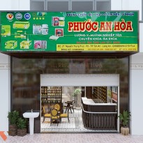 Thiết kế nội thất phòng khám đông y Phước An Hoà 